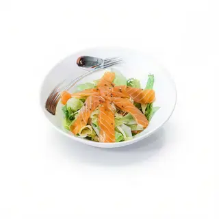 12. insalata mista con carpaccio di salmone