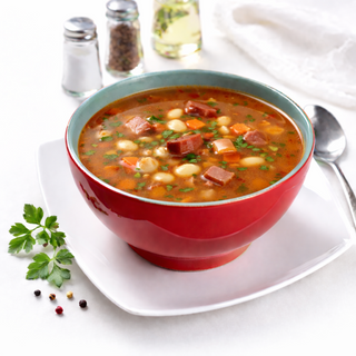 Ciorba de fasole cu afumatura 350ML