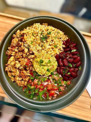 Bol De Fajitas Au Poulet