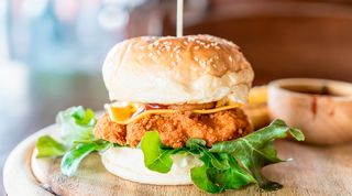 Cheese Chicken Burger