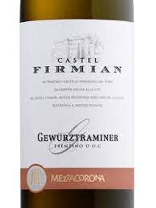 Gewurztraminer Trentino doc, Castel Firmian