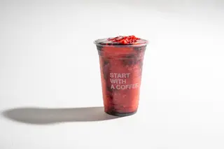 Blueberry-Ananas Refresher