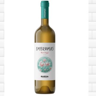 Botella vino blanco embrumas verdejo 