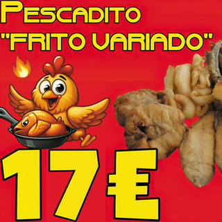 Oferta: Popurri Pescaito Frito (3/4 Kg.)