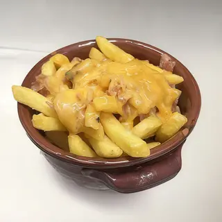 Patatine con cheddar