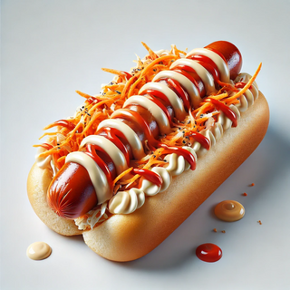 Хот-дог в булочці 1 мюнхенська сосиска