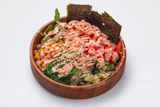 Поке с лососем (450г)