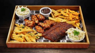 Jack Daniel’s Ribs & Wings Plate