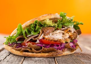 Panino kebab singolo