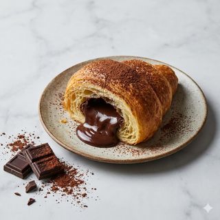 Cornetto cioccolato fondente 