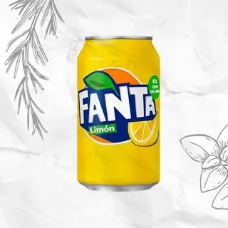 Fanta Limón lata 330ml.