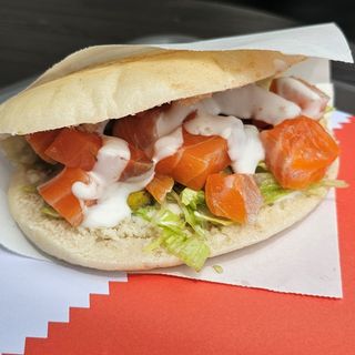 Піта з лососем