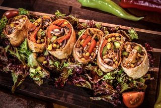 Ролнице са грилованим поврћем