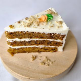 Porción de Tarta de Zanahoria 