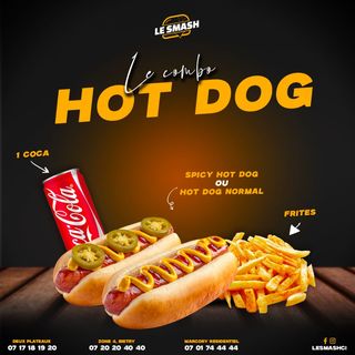 Le combo Hot Dog