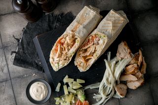 Шаурма Гавайська з куркою (500г)