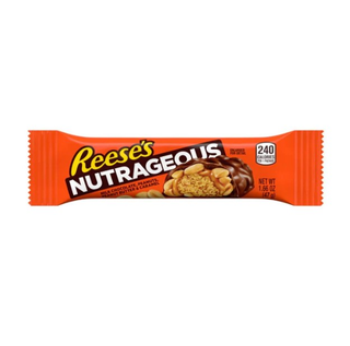 Reese's Nutrageous, barretta di cioccolato e arachidi con burro d'arachidi 47 g
