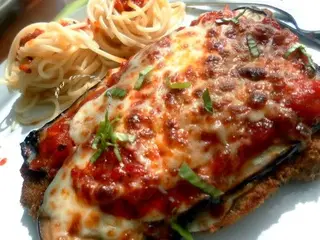 Plat Escalope À La Parmigiana