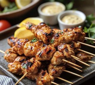 Mini Brochette De Poulet Et Viande