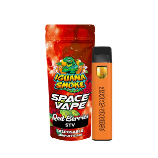Space Vape Iguana Smoke  STV 1ml - Red Berries