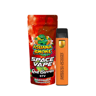 Space Vape Iguana Smoke  STV 1ml - Red Berries