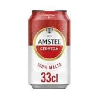 AMSTEL  Lata 35,5cl.