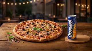 Pizza neptune + Boisson au choix