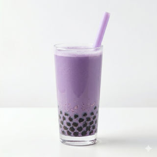 Bubble Boba Taro Milk Tea Grande (500 ml.)