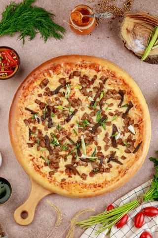 Пицца "Мусульманская" (35 см.)