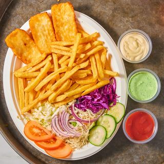 Talerz Halloumi/ Falafel