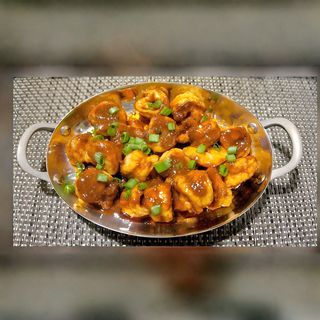 Plat Saté Fruits De Mer