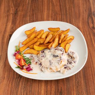 Pepe lady u umaku od gorgonzole i pekarski krumpir