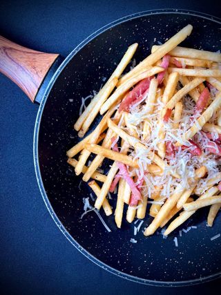 Картопля з шинкою та пармезаном 0,170