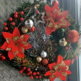 Ghirlanda di natalizio portafortuna bellissima