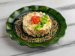 Олів'є з лососем слабої солі (250g)