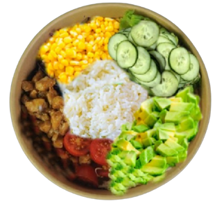 
Боул с курицей(450гр)