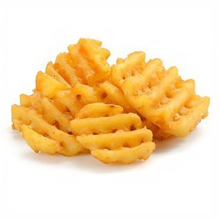 Patatine fritte waffle cut porzione media
