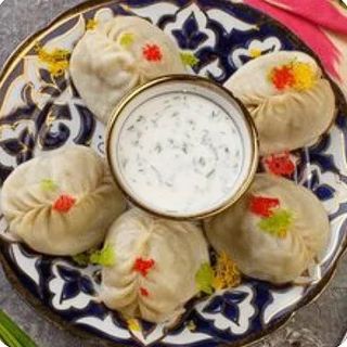 Манты с тыквой