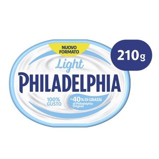Philadelphia Light Formaggio Fresco cremoso Vaschetta 210 g