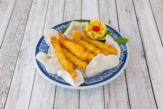 86. Langostinos Fritos