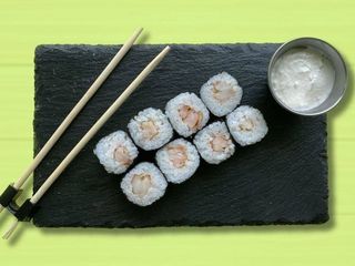 Макі з креветкою з соєвим соусом (8шм/130g)