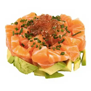 #82 Tartar Salmón Aguacate