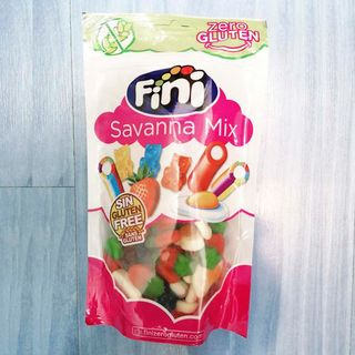 Bolsa Variada De Chuches Goma Brillo Marca Fini (160 G.)