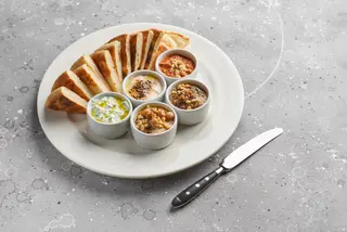 Set pentru degustare cu pita