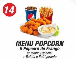 Menu Popcorn