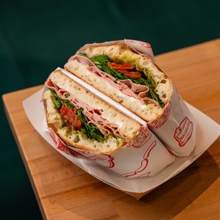 Focaccia Mortadella