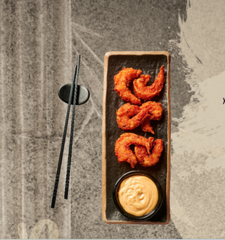 Хрупкави пикантни скариди