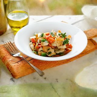 Курица с овощами