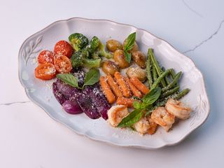 Соте з креветками (300g)