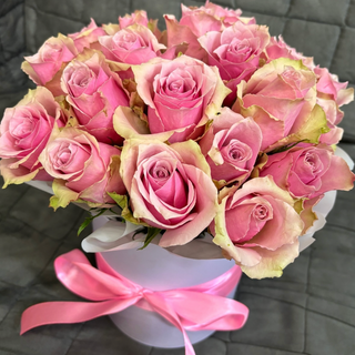 Квіти в коробці «Роял» 19шт